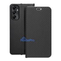 Flip case for Samsung A05s Luna Book Carbon black
