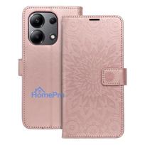 Flip case for Xiaomi Redmi NOTE 13 4G Mezzo Book mandala rose gold
