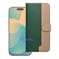 Flip case for Xiaomi Redmi NOTE 15 PRO Plus 5G Split Book green and gold