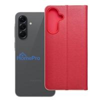 Flip case for Samsung A56 5G Luna Book Gold red