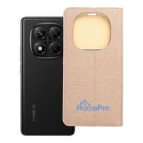 Flip case for Xiaomi Redmi NOTE 14 PRO 5G / 14 PRO PLUS 5G Luna Book Gold gold
