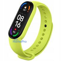Silicone strap for XIAOMI Mi Band 5 / 6 / 7 green (05)