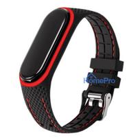 Elastomer strap LIFESTYLE for XIAOMI Mi Band 5 / 6 balck (04)