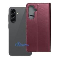 Flip case for Samsung A56 Smart Magneto burgundy