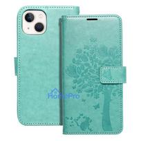 Flip case for iPhone 13 Mezzo Book tree green