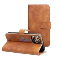 Flip case for Honor 600 Pro Tender Book brown