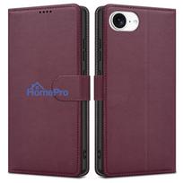 Fancy Wallet Case Samsung A175 A17 4G / A176 A17 5G Dark Red
