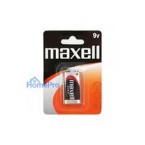 9V 6LR61 / 6F22 battery 9 Volts Maxell Zinc-carbon 1B in a package of 1 pc.