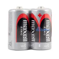 Battery - Maxell R14 2TAC 1.5V Zinc-Carbon Batteries 2-Pack Black