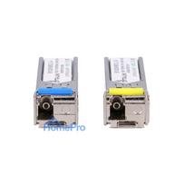 EXTRALINK SFP module 1.25G WDM 1310 / 1550NM SM 20KM LC DDM, PAIR