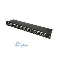 EXTRALINK 24 PORT CAT5E STP PATCH PANEL V2
