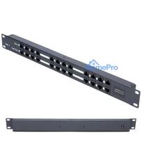 Extralink 12-Port PoE Injector, 12x 100Mb / s RJ45, Rackmount Enclosure