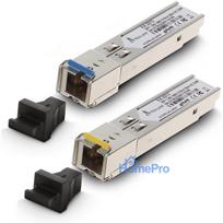 Extralink SFP 1.25G, SFP WDM module, 1.25Gbps, 1310 / 1550nm, single mode, 20km, SC, DOM, pair
