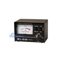 SWR reflectometer, SWR and power meter, CB radio antenna matching, standing wave coefficient