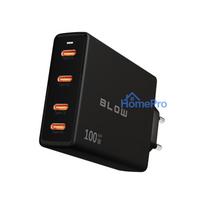 Wall charger USB-Cx4 PD 100W GAN black