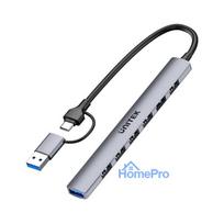 Unitek H1209AGY01 USB-A 5Gbps 7in1 USB hub