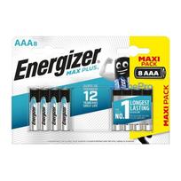 Battery - Energizer AAA Max Plus 1.5V 11g, 10 year validity, 8 pcs.