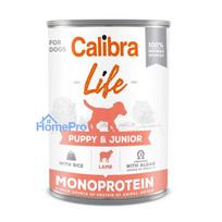 CALIBRA Dog Life Puppy&Junior Lamb & rice - wet dog food - 400g