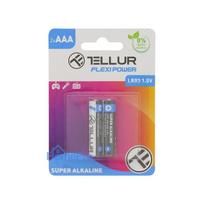 Tellur Flexi Power battery, Super Alkaline, AAA LR03, 1.5V, 2 pcs / set