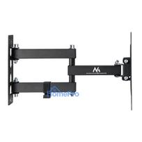 Maclean MC-700N TV Monitor Wall Mount Universal max VESA 200x20 23"-43" 30kg Black Extendable Tilting for Small TVs