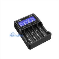 Battery Charger - XTAR VX4 V2 Charger Set 3.7 V / 1.5 V / 1.2 V Rechargeable Batteries With Power Adapter