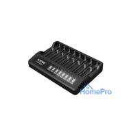 Battery Charger - XTAR MX8 USB-C, Black