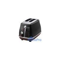 DeLonghi CTOV 2103.BK Icona Vintage toaster Black