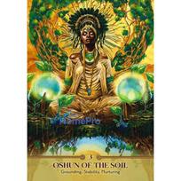Oracle Cards - Oshun Faces Oracle 44 Card Guide 13.5 x 9.7 x 3.5 cm