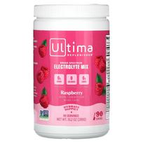 Ultima papildas, elektrolitų mišinys, avietė, 10,2 oz (288 g)