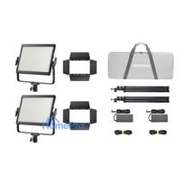 Lighting equipment - Godox LP1200Bi K2 dual-color LED light panel set black