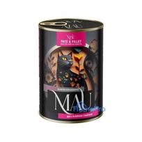 MAU Pate and Fillet Sterilised Goose with rabbit and raspberries - wet cat food - 400g