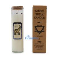 Candle - Ancient Wisdom Magical Spell for Luck 50h Burning Time Licorice Scent