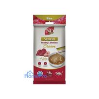 FARMINA N&D Quinoa Cat Senior Cream with Chicken & Tuna box - cat treat - 4x15g
