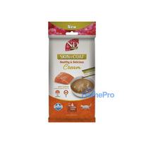 FARMINA N&D Quinoa Cat Skin & Coat Cream with Salmon box mono - cat treat - 4x15g