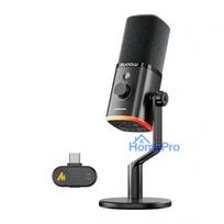Microphone - Maono PD100W Dynamic Cardioid USB-C Wireless RGB Black