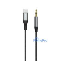 Audio cable Dudao L11ProT USB-C to 3.5mm 1.0m black
