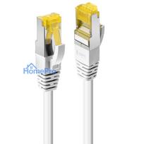 Network Cable - LINDY RJ45 S / FTP LSZH Network Cable, Cat.6A Connector, Cat.7 Raw, 1 m, White