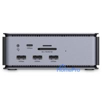 Laptop Docking Station - LINDY DST-Pro USB4 Dock 8K / 2x4K 60Hz, USB Type A / C, HDMI, DP, 100W