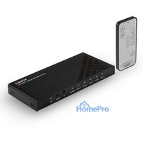 AV Switch - LINDY 5 Port HDMI 18G Switch, 4K@60Hz, Black
