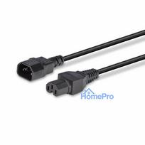 Power Cord - LINDY C14 to C15 Power Cord, 2 m, Black