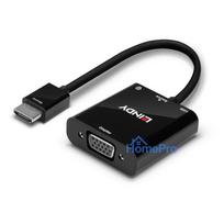 Audio Adapter - LINDY HDMI to VGA and Audio Converter, 1920x1200@60Hz
