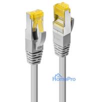 Network Cable - LINDY RJ45 S / FTP LSZH Network Cable, Cat.6A Connector, Cat.7 Raw, 1.5 m, Grey