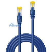Network Cable - LINDY RJ45 S / FTP LSZH Network Cable, Cat.6A Connector, Cat.7 Raw, M / M, 0.3 m, Blue