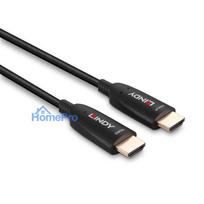 HDMI Cable - LINDY Fiber Optic Hybrid HDMI 8K60 Cable, 10 m, Black