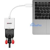 Adapter - LINDY USB Type C to VGA Converter, White