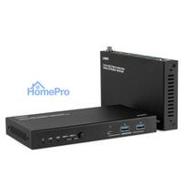 HDMI Extender - LINDY USB 3.2 Gen 1 and HDMI 4K60 HDBaseT Extender 100 m