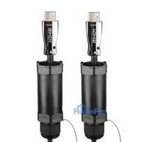 HDMI Cable - LINDY Armoured Fiber Optic Hybrid HDMI 8K60 Cable, AOC, 48Gbps, 10m, Black