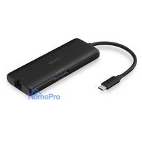 Laptop Docking Station - Lindy DST-Mini USB-C Mini Docking Station 4K 100 W Black