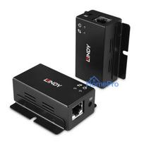 USB Extension - LINDY 2 Port USB 2.0 Cat.6 Extension, 50 m, Black