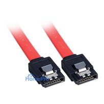 SATA Cable - LINDY Internal SATA Cable, 2x7 Pin Locking Type, 0.5 m, Black